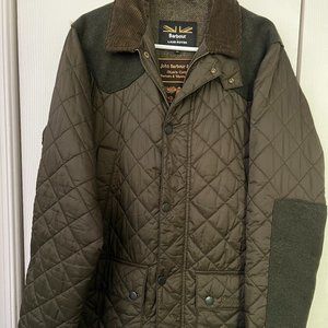 Men's Barbour Land Rover Defender Quilted Jacket - Size L